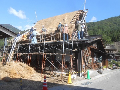 世界遺産　白川郷合掌造り集落