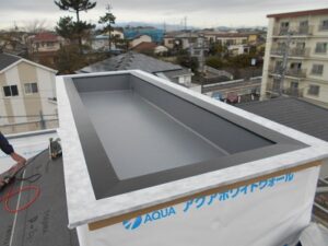 バルコニーＦＲＰ防水　藤沢市