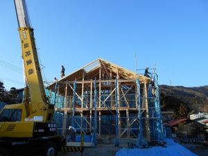 秦野 注文住宅 上棟