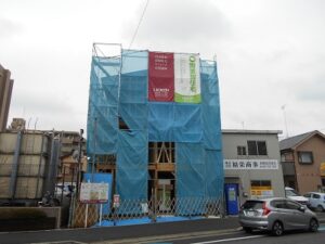座間 注文住宅 軸組み