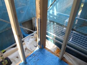 座間 注文住宅 軸組み