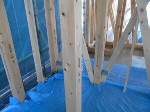 座間 注文住宅 軸組み