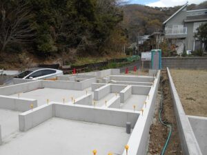 大磯　注文住宅　基礎