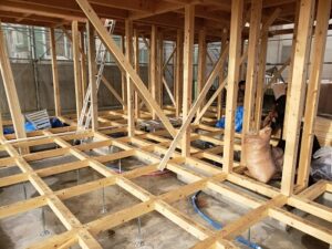相模原　注文住宅　上棟