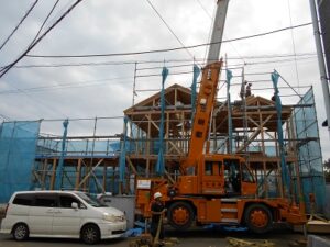 秦野 注文住宅 上棟