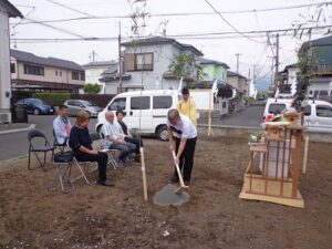 秦野市　注文住宅　地鎮祭