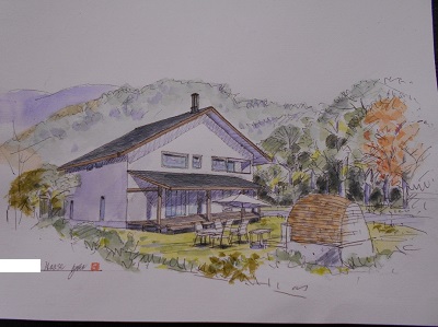 建築パース②