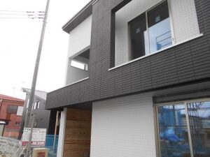 秦野　注文住宅　外壁