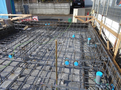 秦野市の注文住宅　雲梯のある家　【M様邸】基礎工事