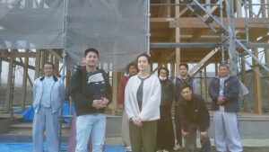 開成町 注文住宅 上棟