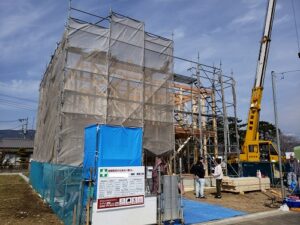 開成町 注文住宅 上棟
