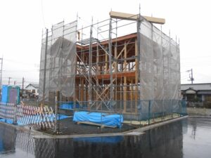 開成町 注文住宅 上棟