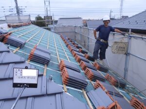 横浜市　無添加住宅　屋根