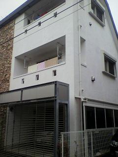 築10年のしっくい壁