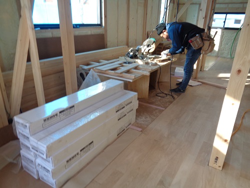 川崎市の注文住宅　無添加住宅【C様邸】大工工事