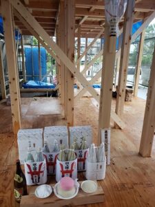 秦野　注文住宅　上棟