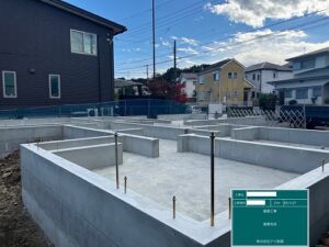 逗子　注文住宅　基礎