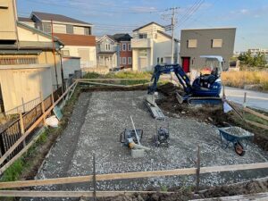 横須賀　注文住宅　基礎