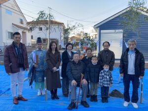 横浜　注文住宅　地鎮祭