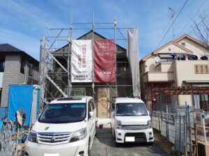 横浜　注文住宅　外壁