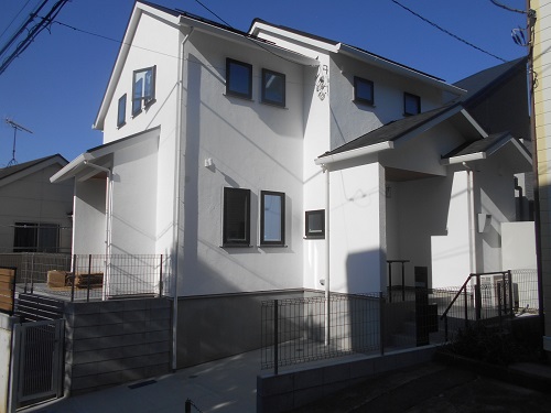 横浜　注文住宅　エクステリア