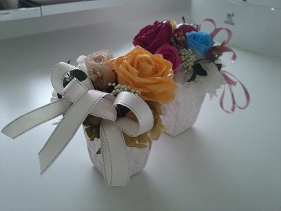 ブリザーブドフラワー完成