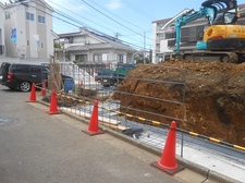 藤沢市の注文住宅　シームレス構造の家【H様邸】造成工事