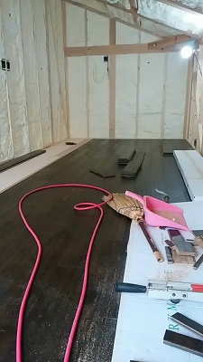 藤沢市の注文住宅　店舗併用住宅【I様邸】大工工事