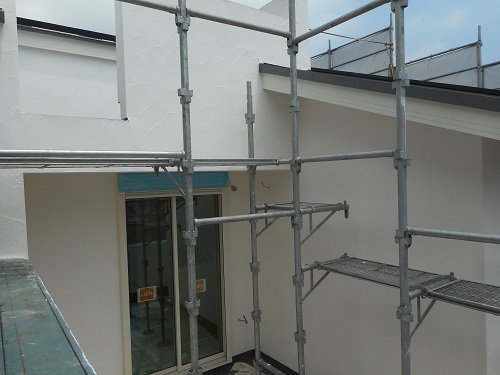 秦野市の注文住宅　MOCOE採用の家【K様邸】左官工事