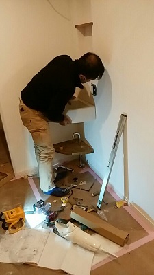 秦野市の注文住宅　昇降リフト付きガレージと雲梯のある家【S様邸】内装工事