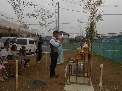【開成町H様邸】祝 地鎮祭