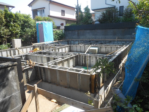 【海老名市H様邸】基礎工事