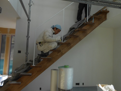 秦野市の注文住宅　オールアース住宅【I様邸】内部工事