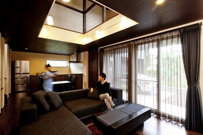 秦野市・注文住宅実例　スタイリッシュモダンスタイルのデザインに拘った家