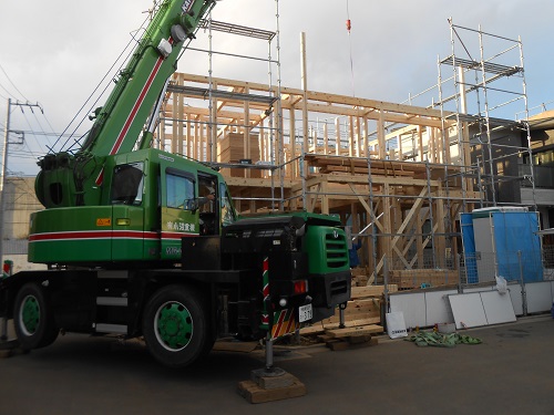 【相模原市K様邸】祝 上棟