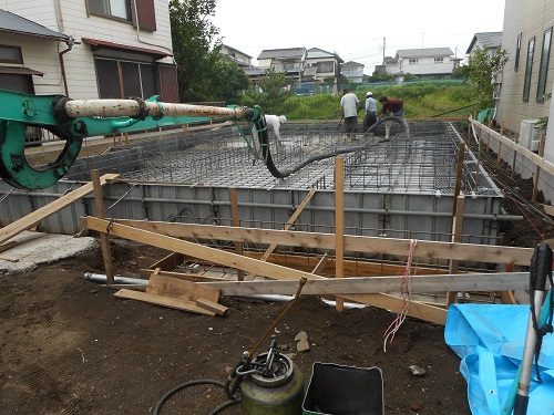 【二宮町M様邸】基礎工事