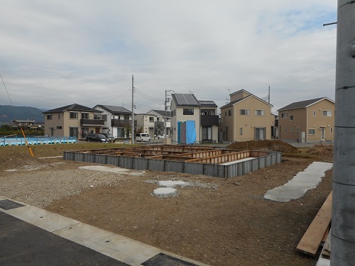 小田原市の注文住宅　天然素材の家【N様邸】基礎工事