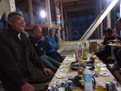 小田原市の注文住宅　自然素材の賃貸住宅【K様邸】祝 上棟式