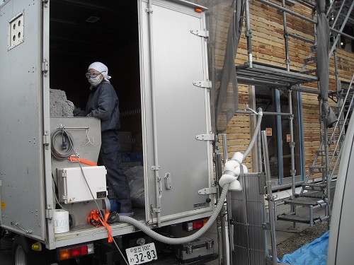 【秦野市T様・S様邸】断熱材工事