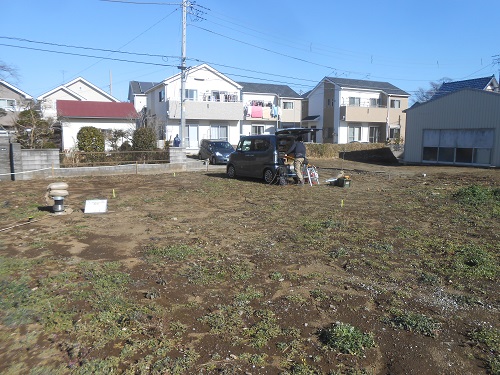 大磯町の注文住宅　cafe風漆喰の家【T様邸】地盤調査