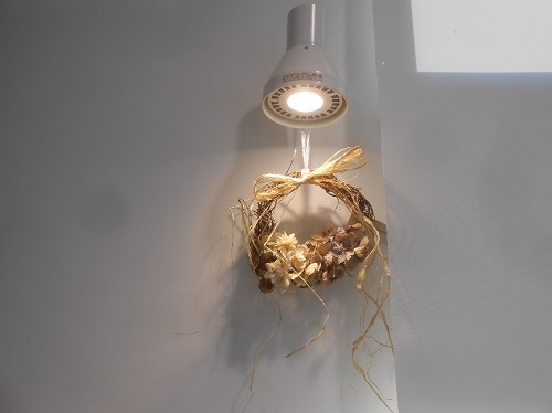 リースをいただきました