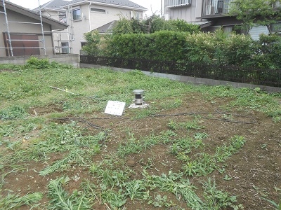 横浜市の注文住宅　ALCパワーボード採用の家【T様邸】地盤調査