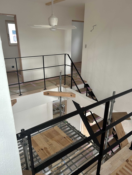 横浜市の注文住宅　遊び心満載の無添加住宅【Y様邸】大工工事