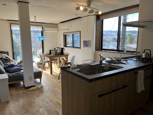 相模原市の戸建てリノベ　移住生活を存分に楽しむ間取り【H様邸】キッチン改修工事