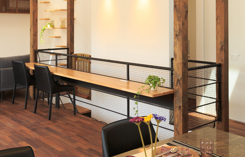 工務店のスタッフブロブ　転落防止ネット②